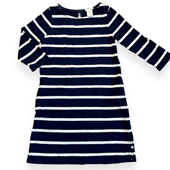 Crewcuts Other - Crewcuts Navy Stripe Long Sleeve Maxi Dress